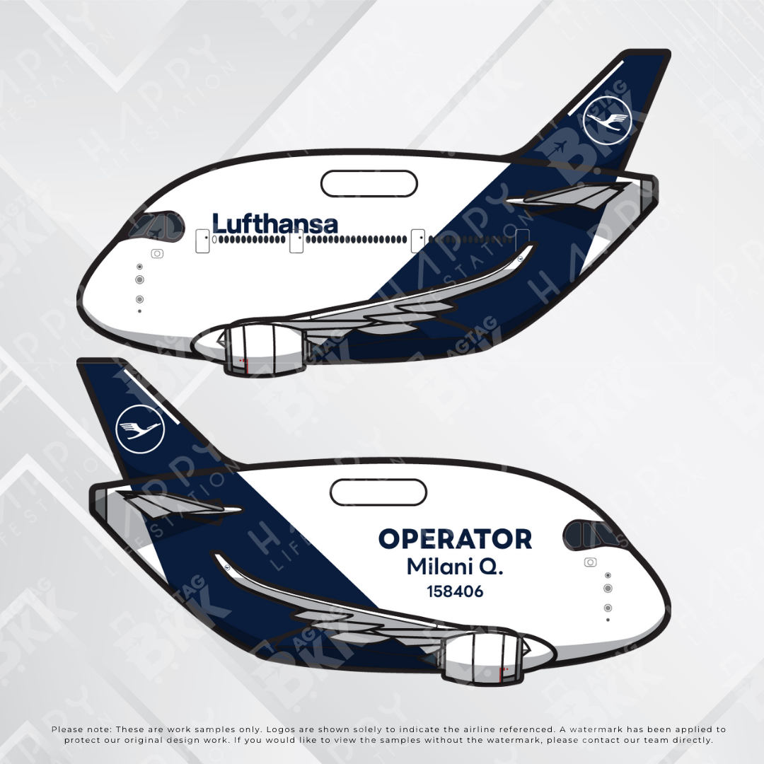 Airplane tag (New A350)