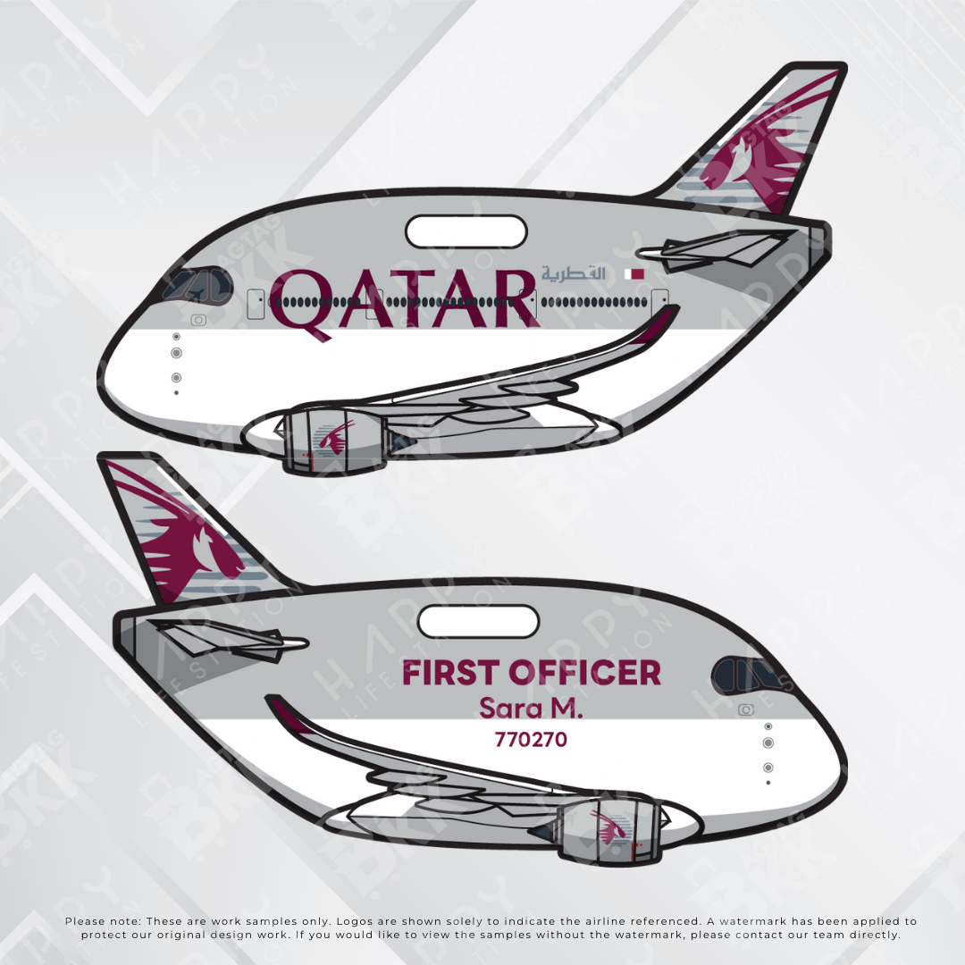 Airplane tag (New A350)