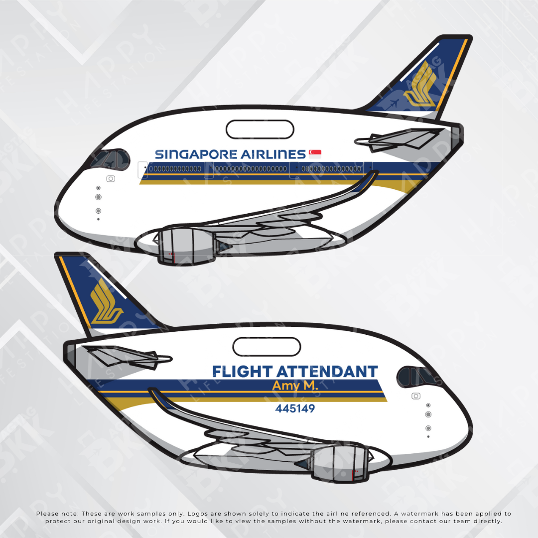 Airplane tag (New A350)