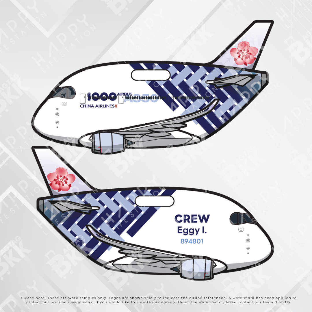 Airplane tag (New A350)
