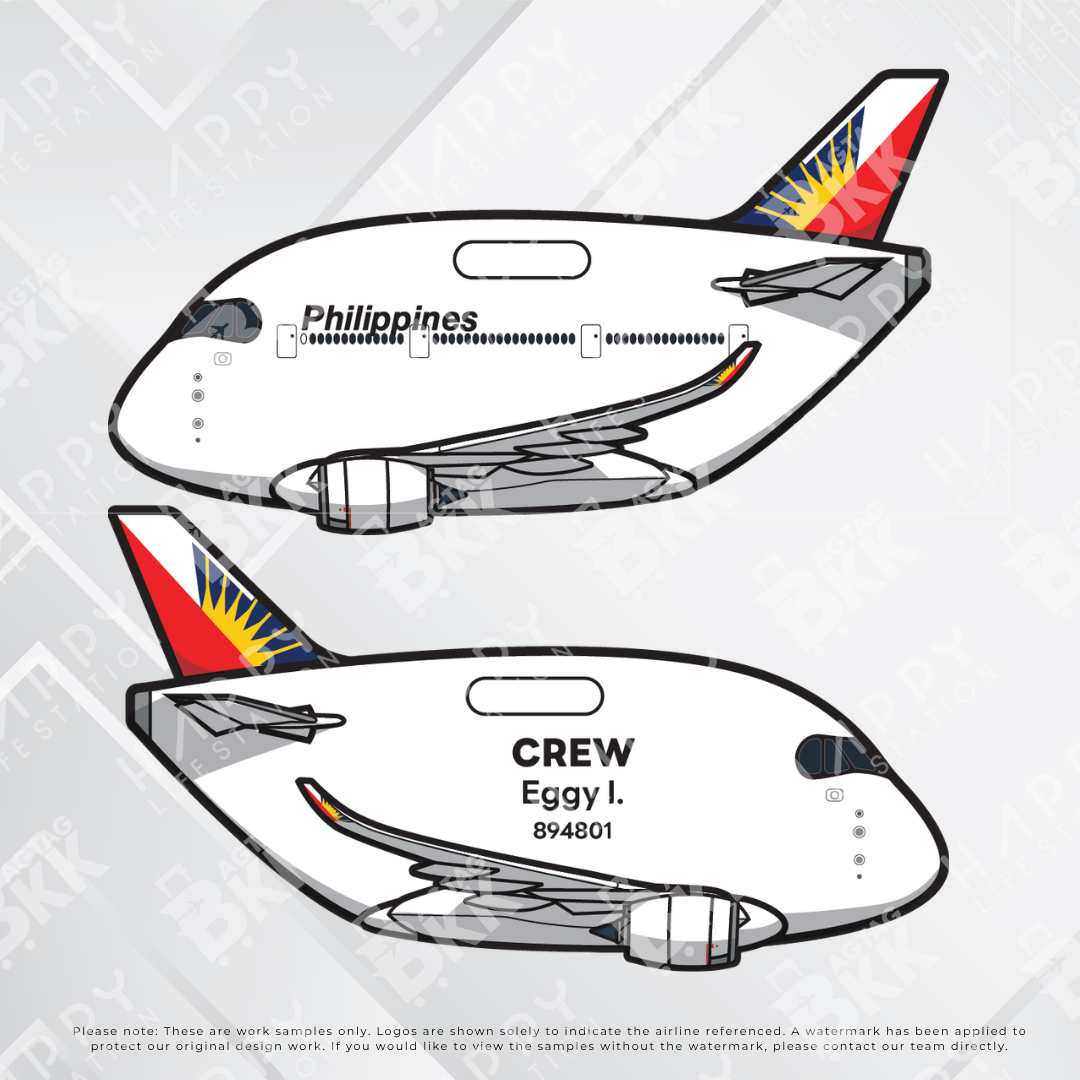 Airplane tag (New A350)
