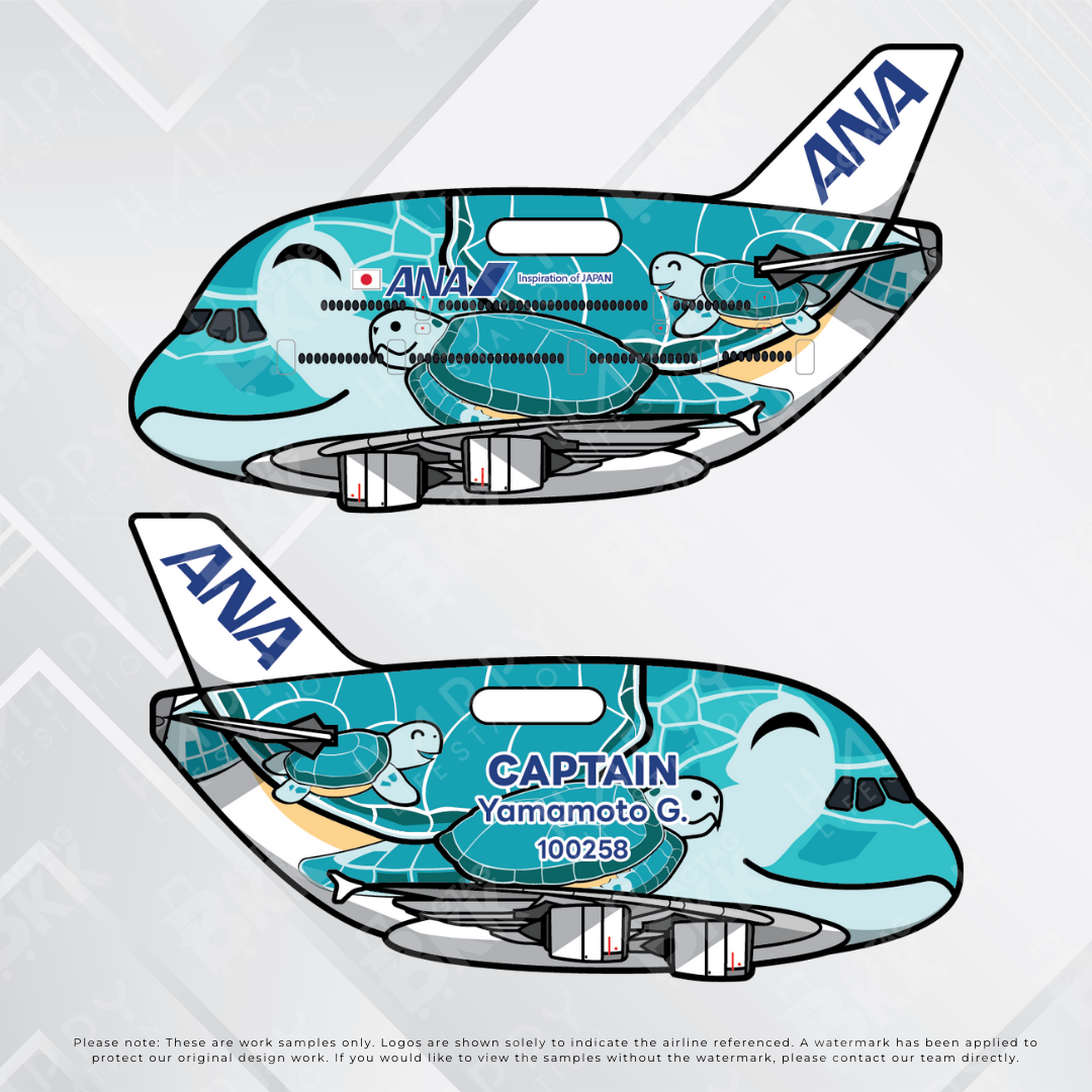 Airplane tag (Airbus A380)