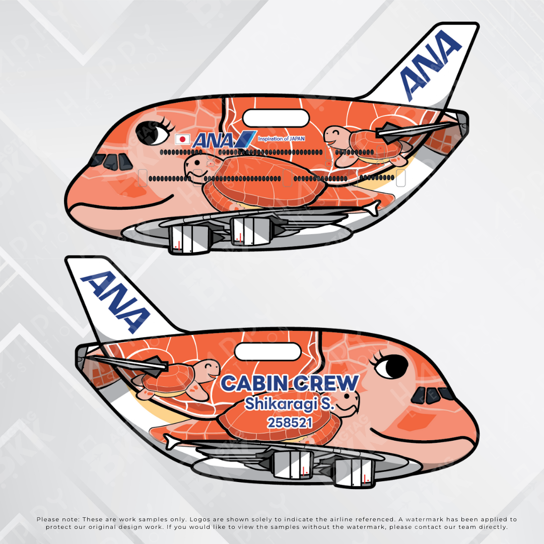 Airplane tag (Airbus A380)