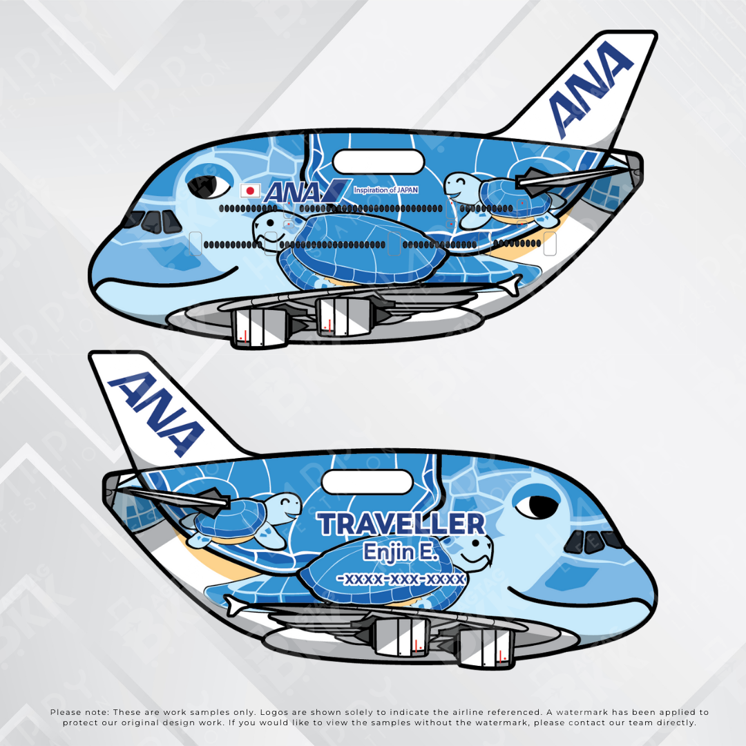 Airplane tag (Airbus A380)