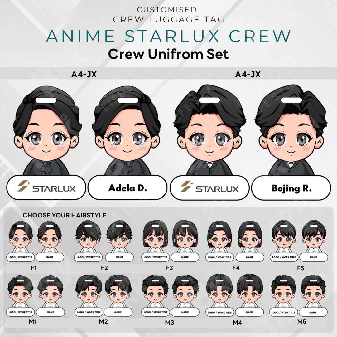 Anime - Starlux Airlines Crew
