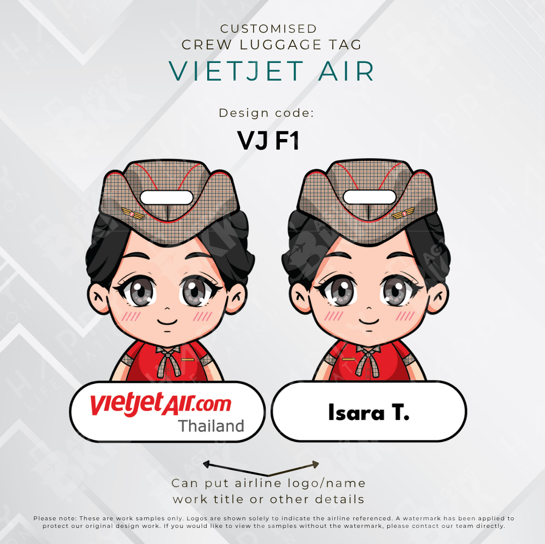 Vietjet Air Crew - Anime Version