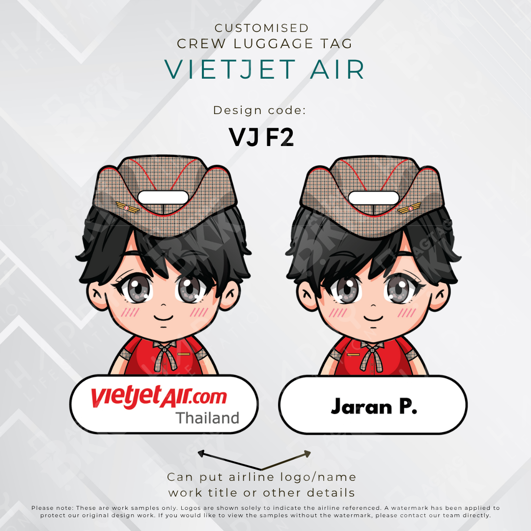 Vietjet Air Crew - Anime Version