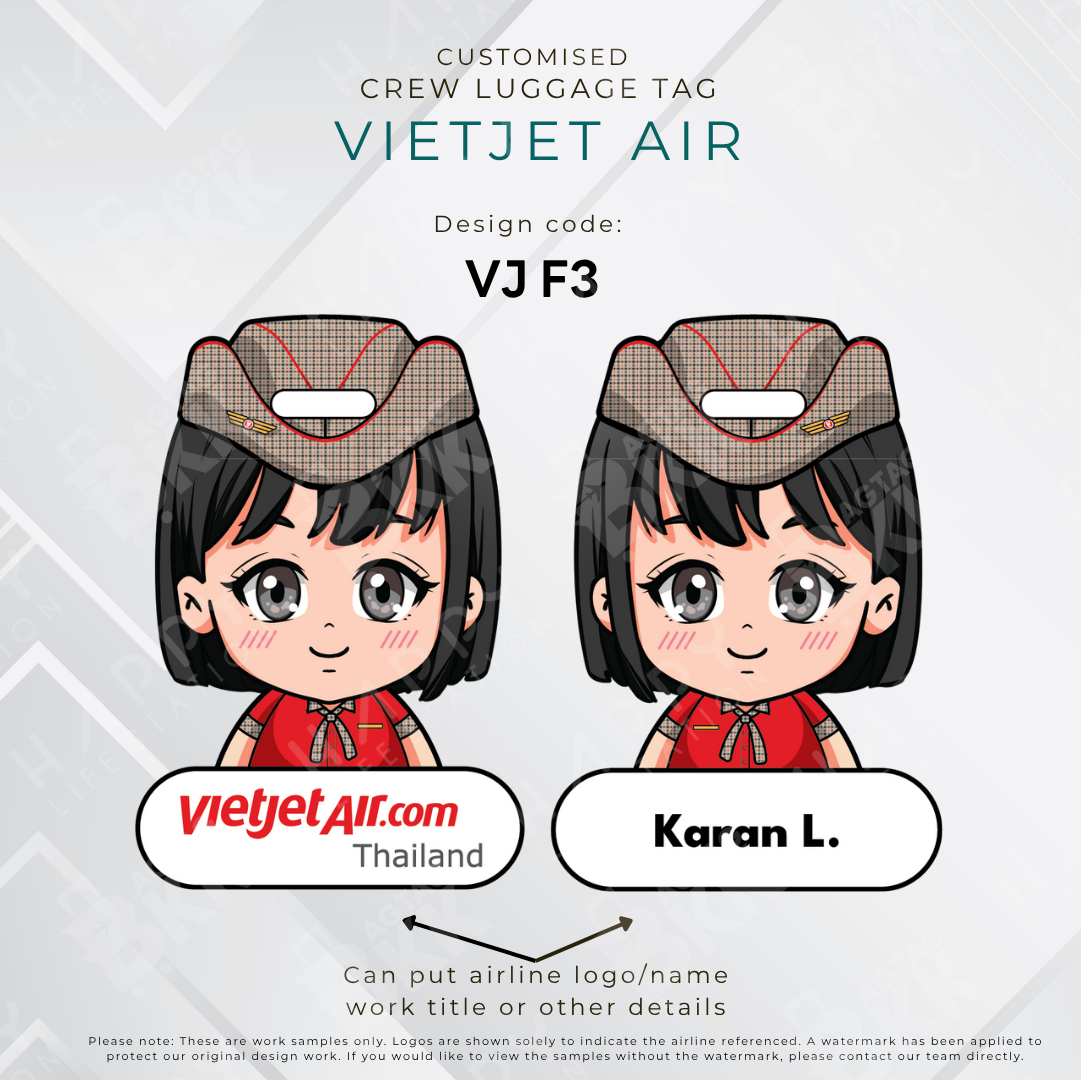 Vietjet Air Crew - Anime Version