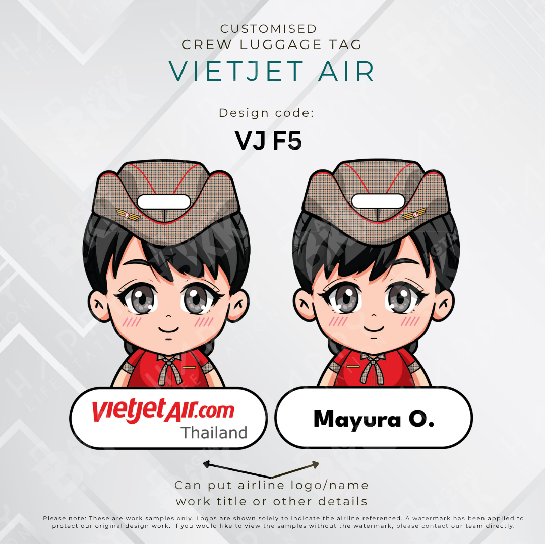 Vietjet Air Crew - Anime Version