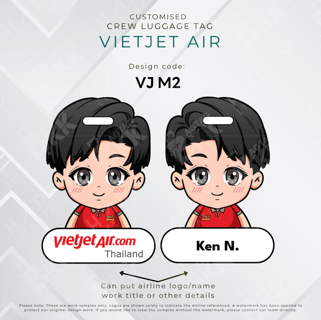 Vietjet Air Crew - Anime Version