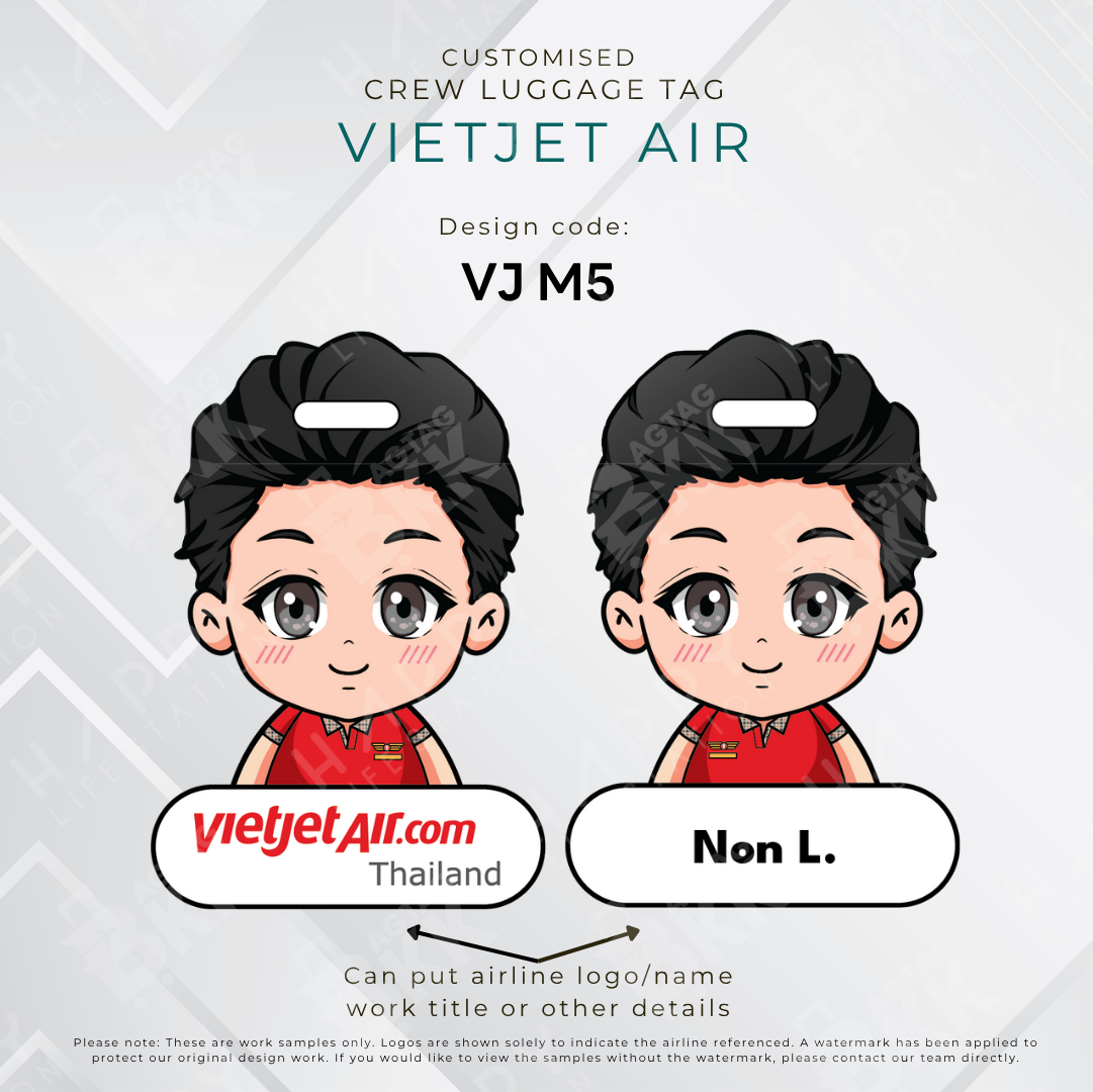 Vietjet Air Crew - Anime Version
