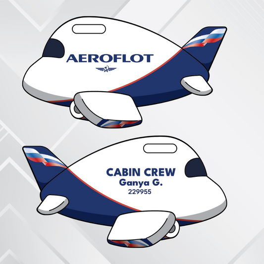 Airplane tag - Russia
