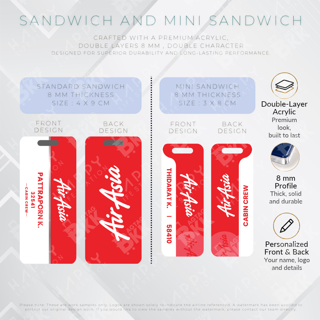 Air Asia - Sandwich Tag