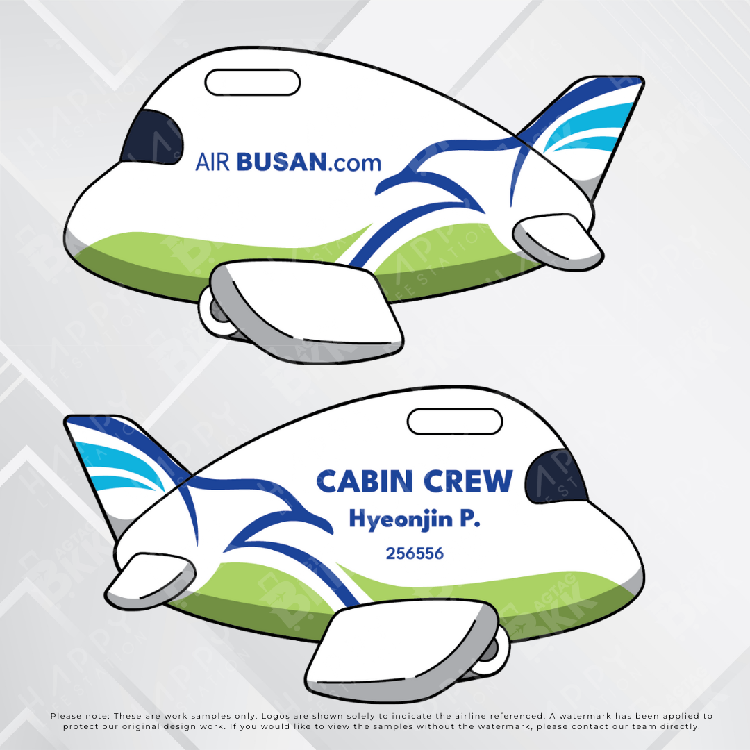 Airplane tag - Korea Airliners