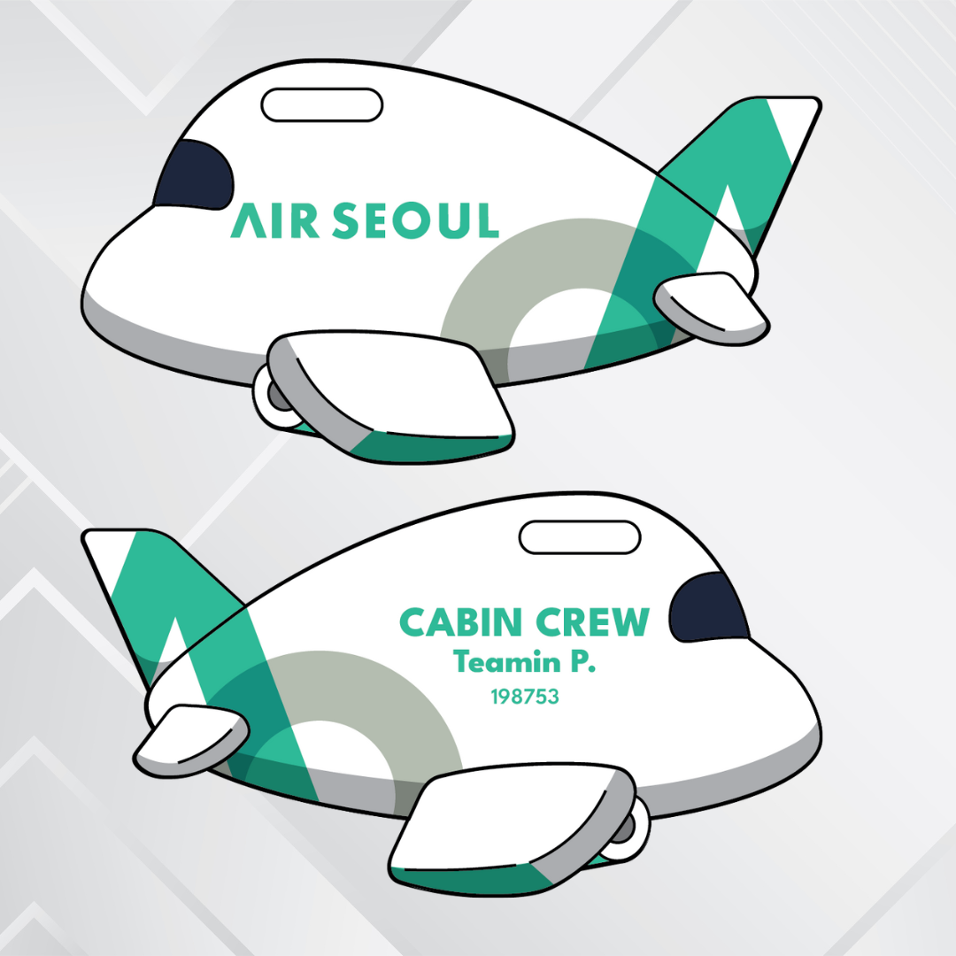 Airplane tag - Korea Airliners