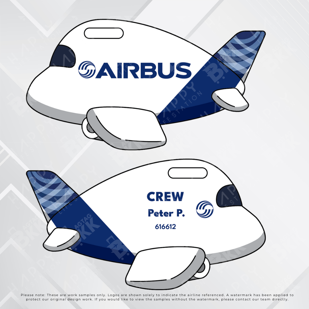 Airplane tag - Russia