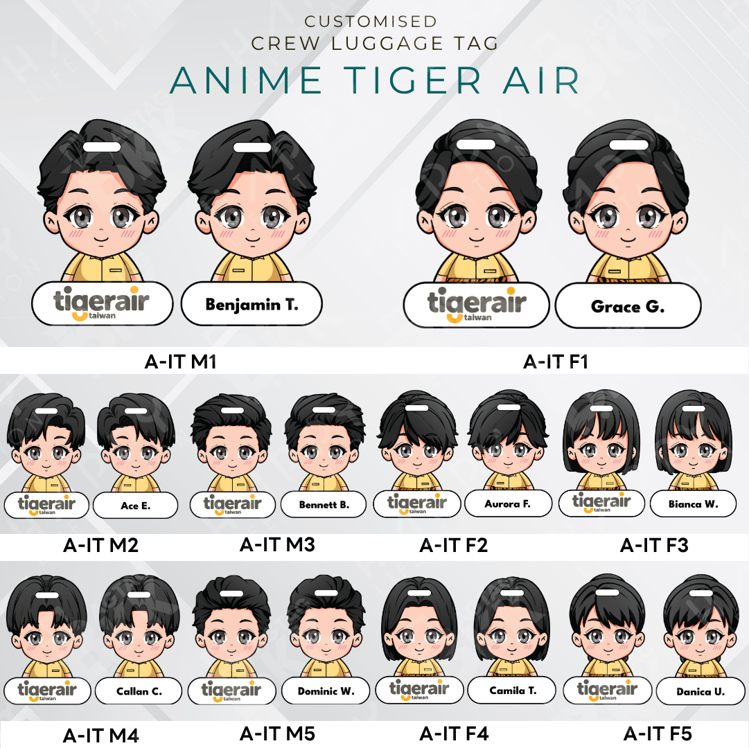 Tiger Air Crew - Anime Version