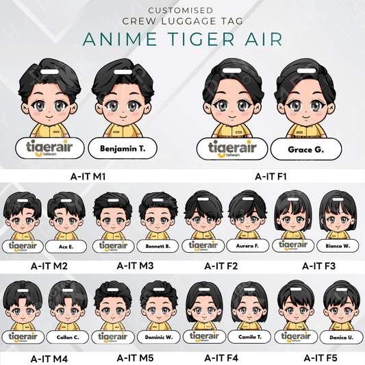 Tiger Air Crew - Anime Version