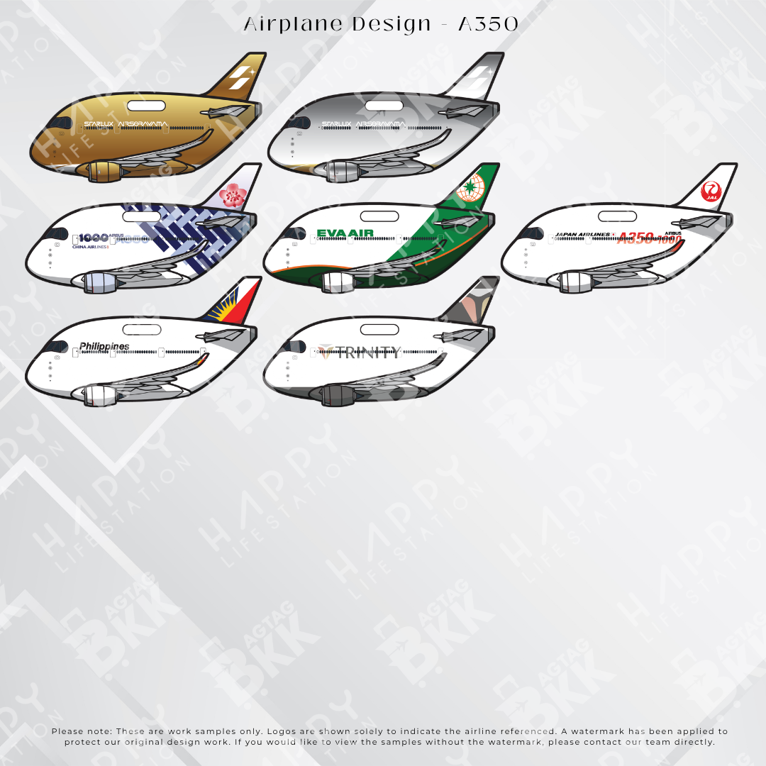 Airplane tag (New A350)