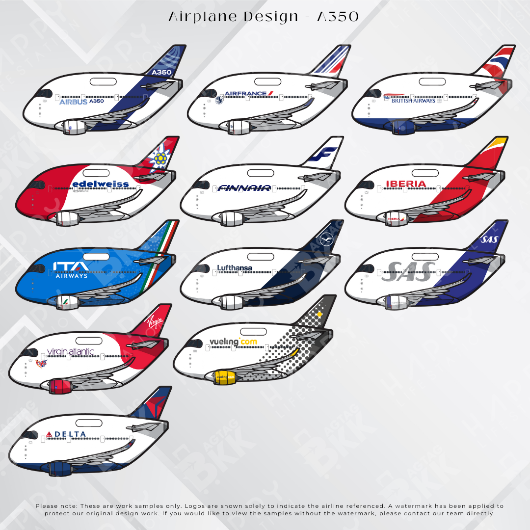 Airplane tag (New A350)