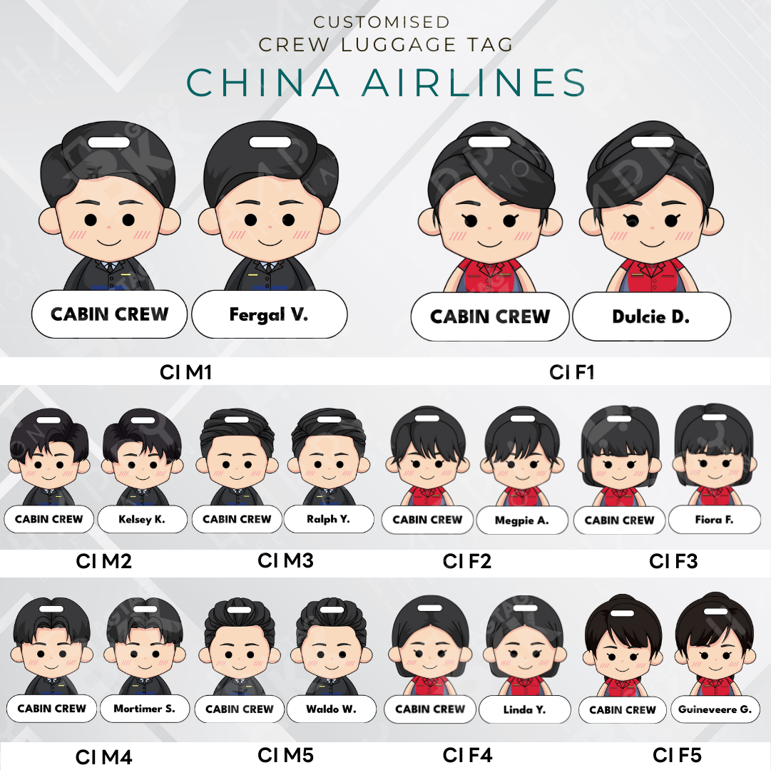 China Airlines Crew