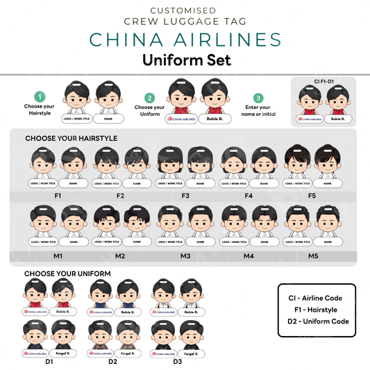 China Airlines Crew