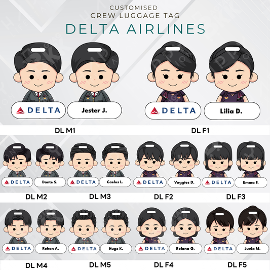 Delta Airlines Crew