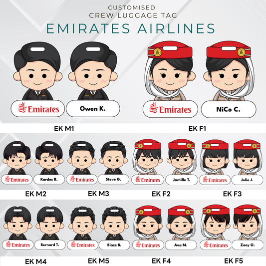 Emirates Airlines Crew