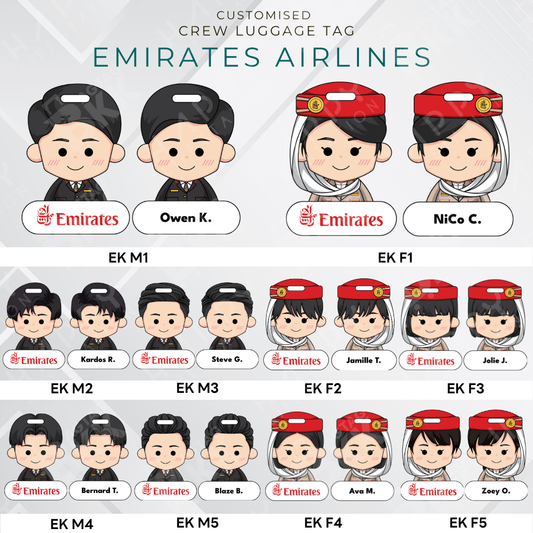 Emirates Airlines Crew