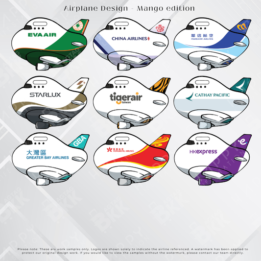 Airplane tag (Mango edition1)