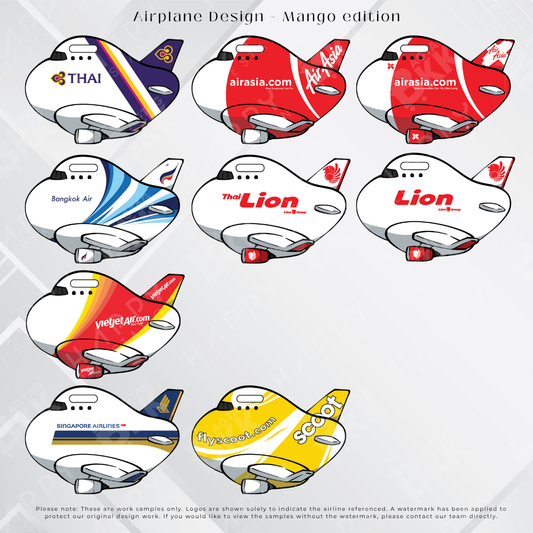 Airplane tag (Mango edition1)
