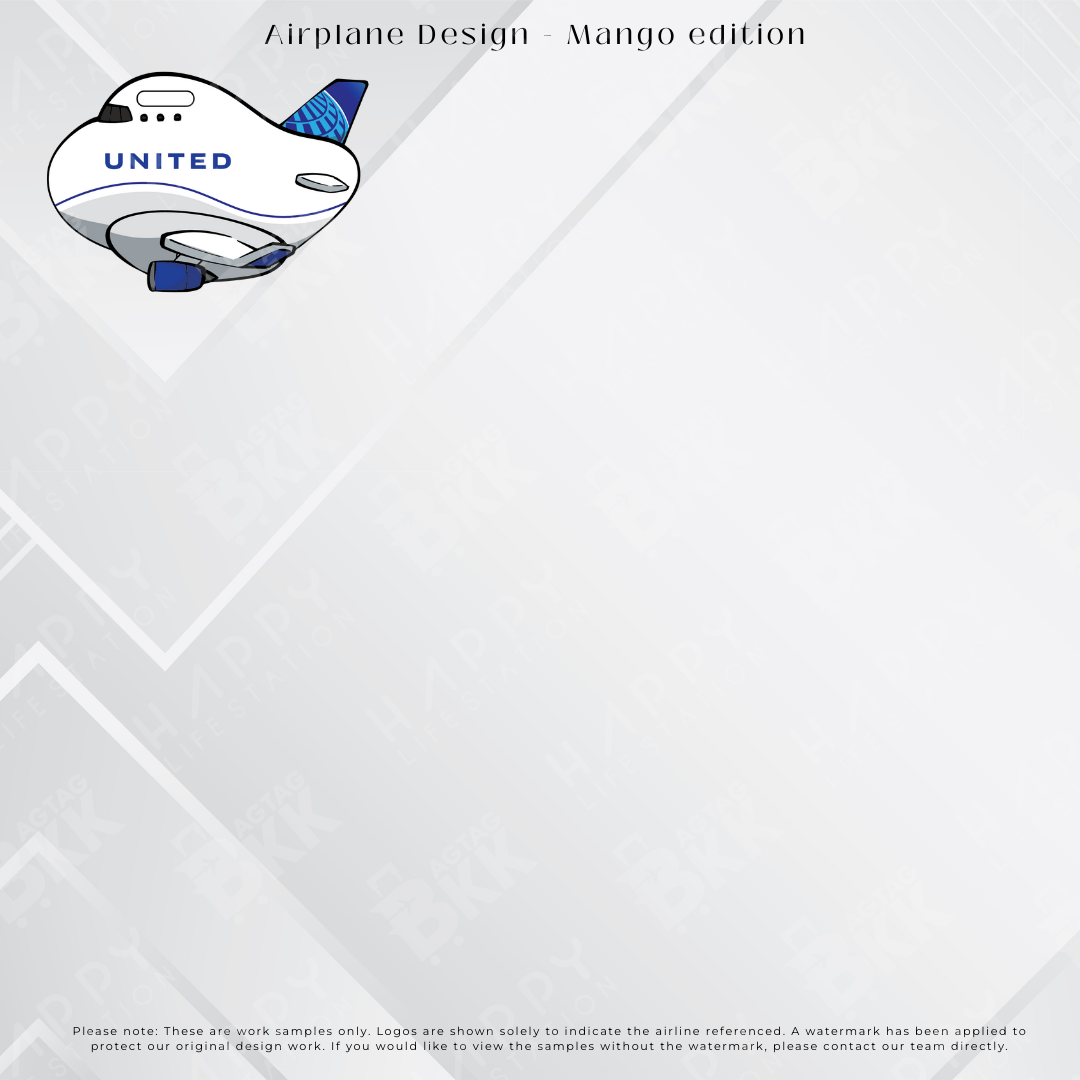 Airplane tag (Mango edition1)