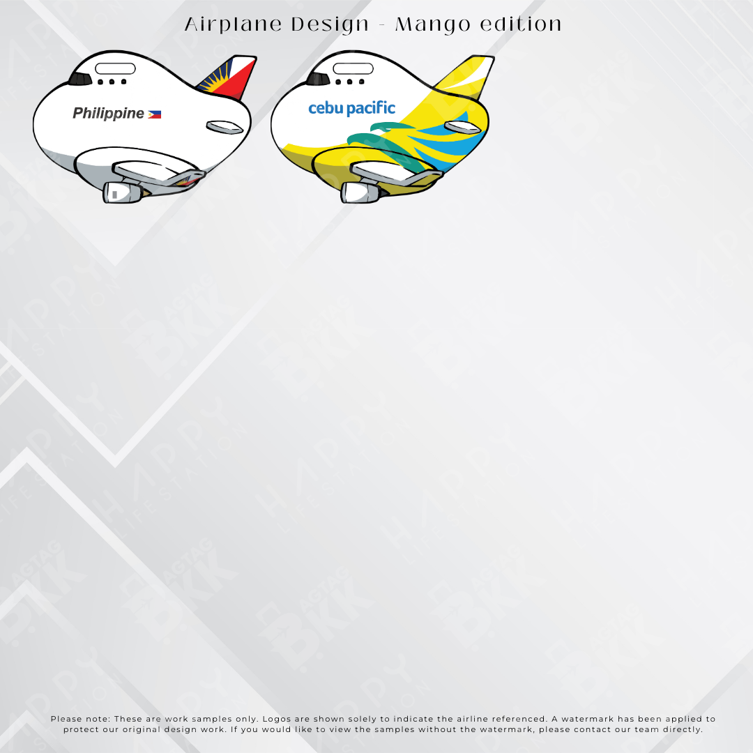 Airplane tag (Mango edition1)