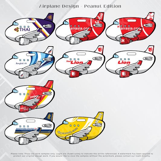 Airplane tag (Peanut edition)