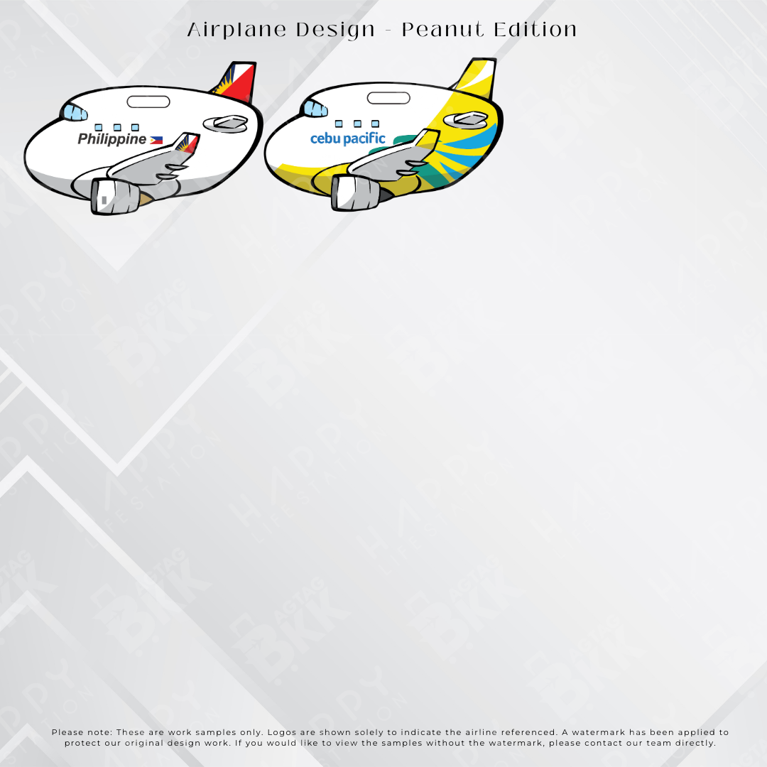 Airplane tag (Peanut edition)
