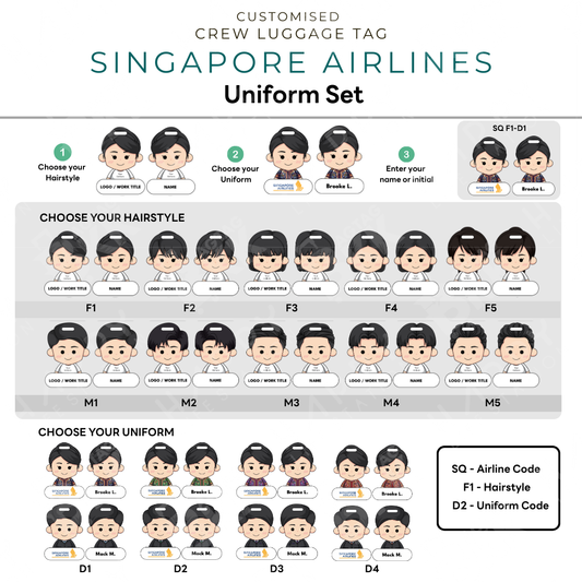 Singapore Airlines Crew