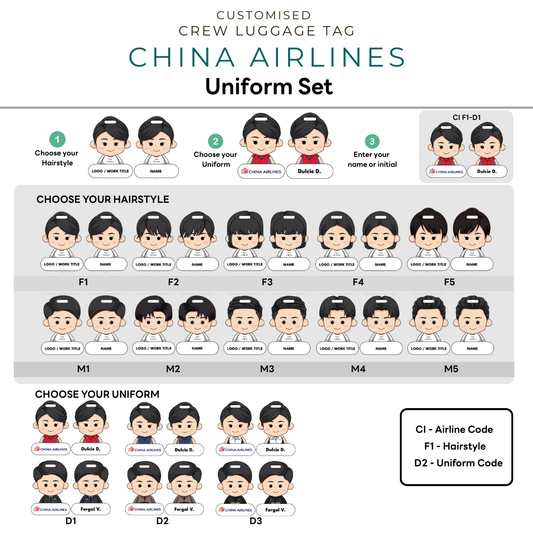 China Airlines Crew
