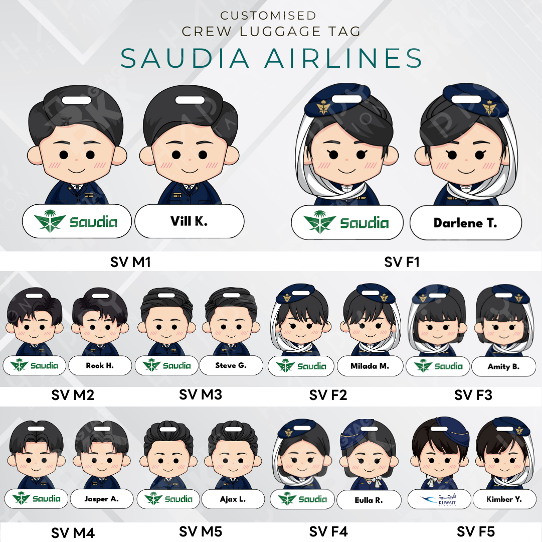 Saudia Airlines Crew
