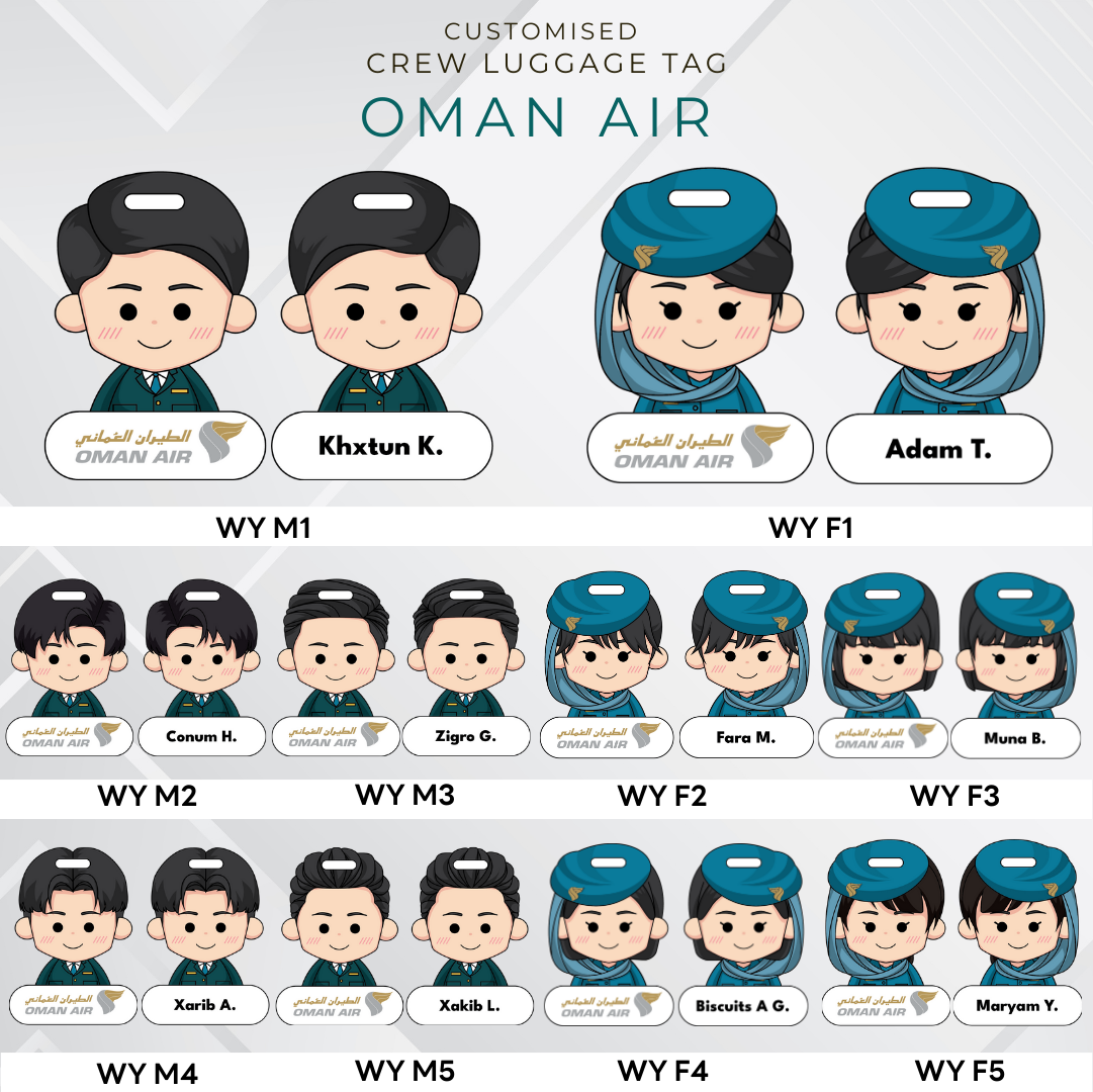Middle East Airliner crew list