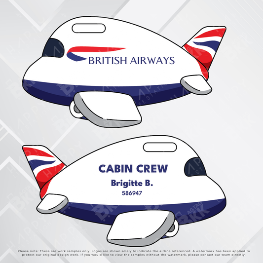 Airplane Tag - Europe Airliners