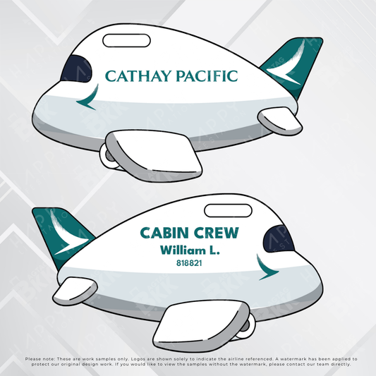 Airplane tag - Hong kong and Mainland China Airliners