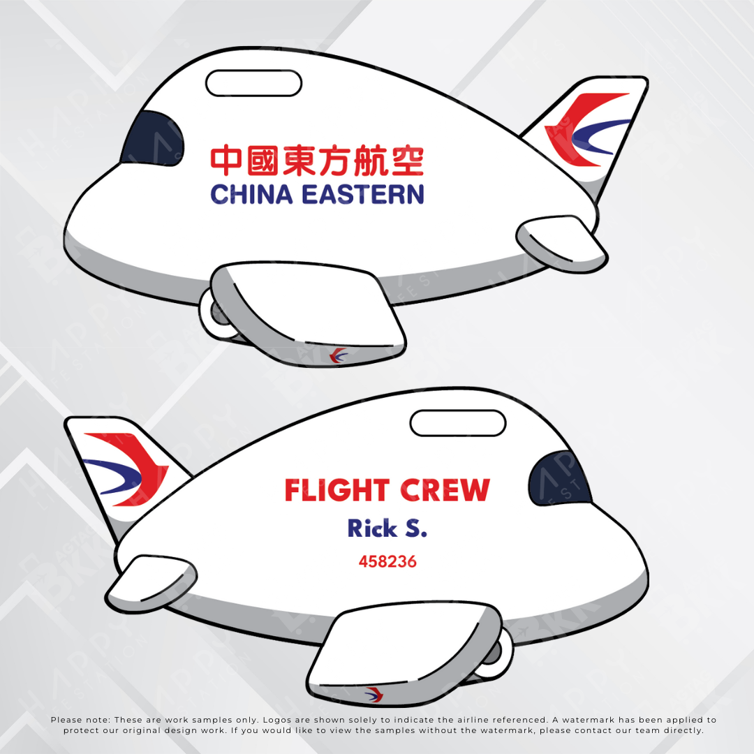 Airplane tag - Hong kong and Mainland China Airliners