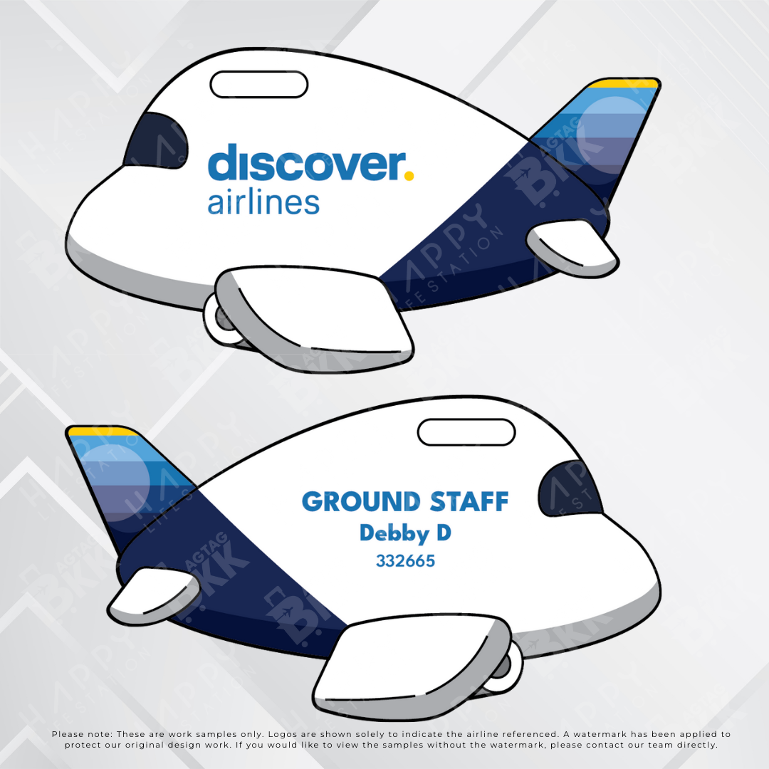 Airplane Tag - Europe Airliners