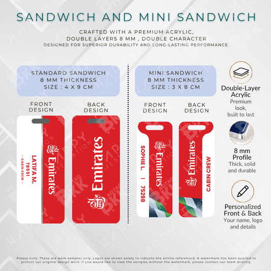 Emirates - Sandwich Tag