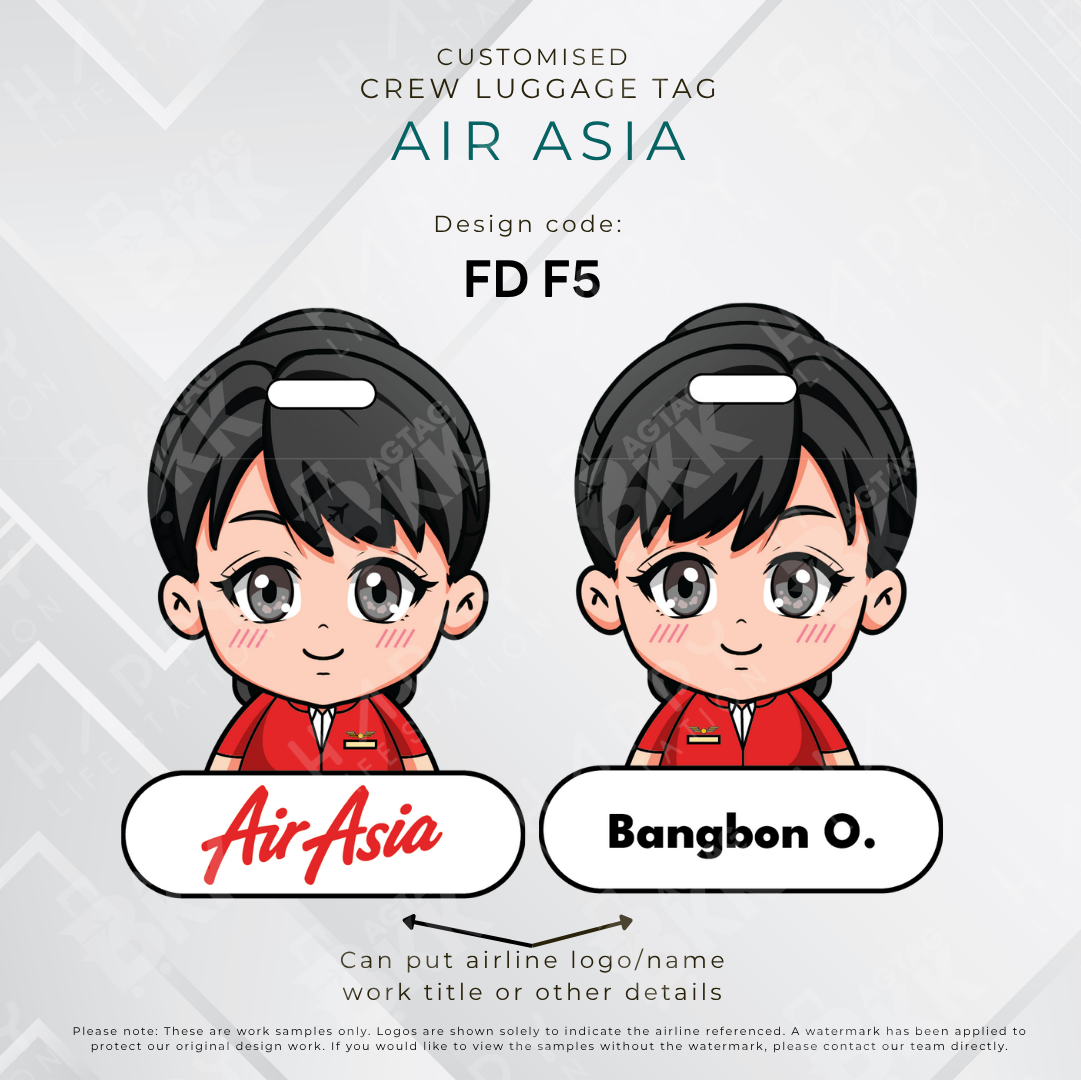 Air Asia Crew - Anime Version