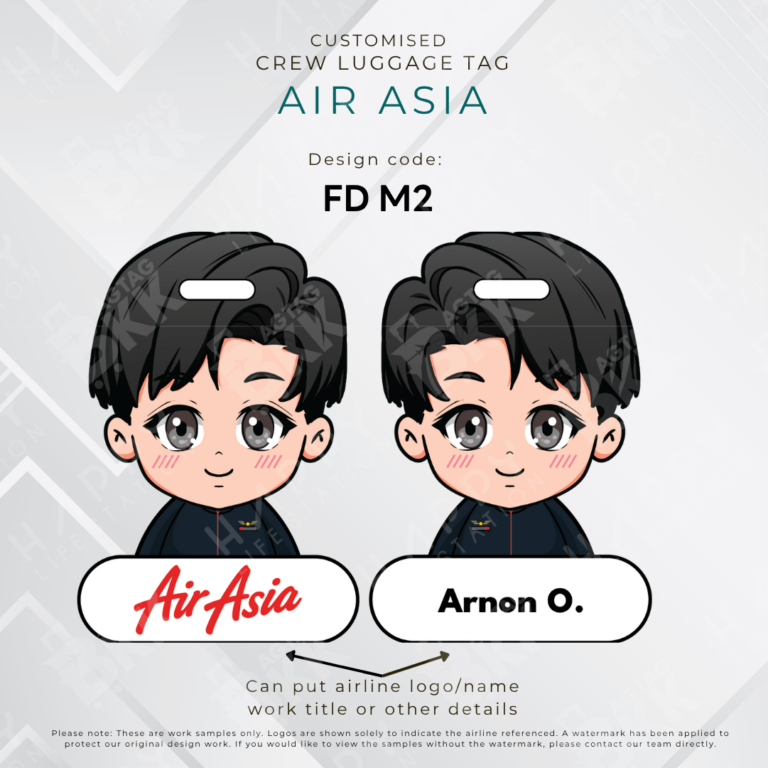 Air Asia Crew - Anime Version