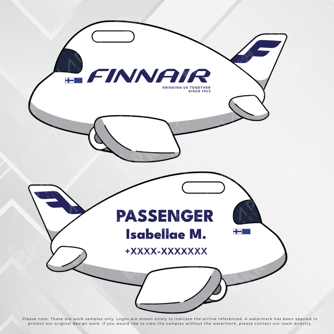 Airplane Tag - Europe Airliners