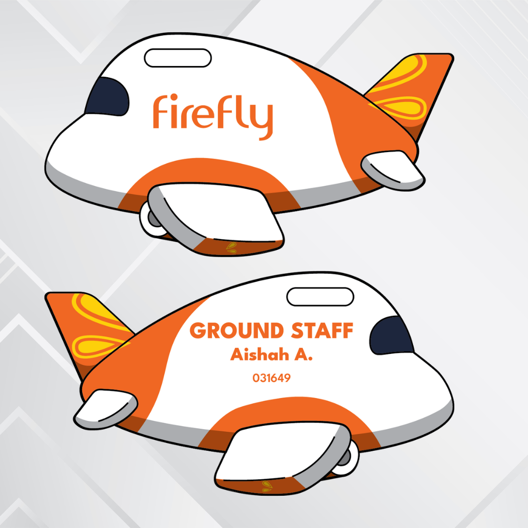 Airplane tag - Malaysia, Singapore