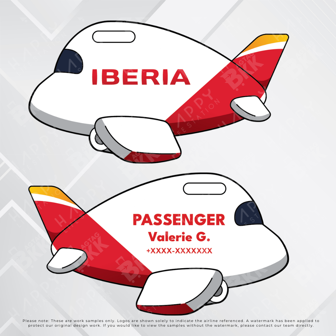 Airplane Tag - Europe Airliners