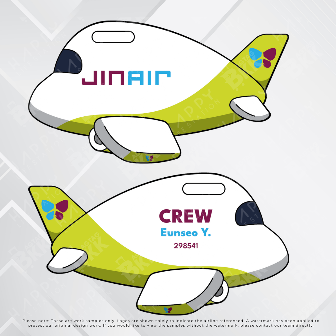 Airplane tag - Korea Airliners